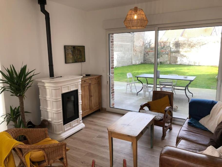 Maison De Pecheur+ Jardin 5 Min A Pieds De La Baie Le Crotoy Esterno foto
