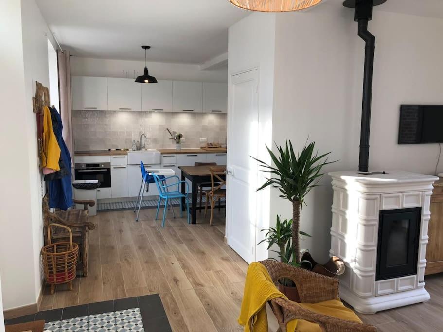 Maison De Pecheur+ Jardin 5 Min A Pieds De La Baie Le Crotoy Esterno foto